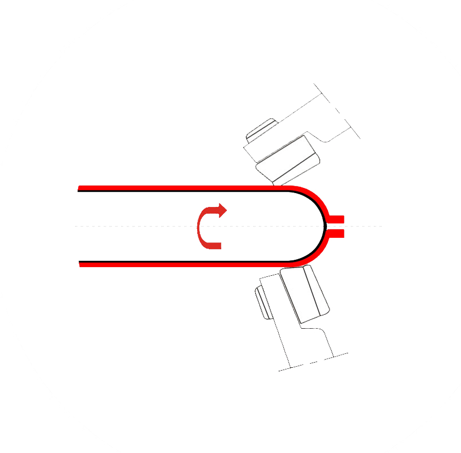 necking-in